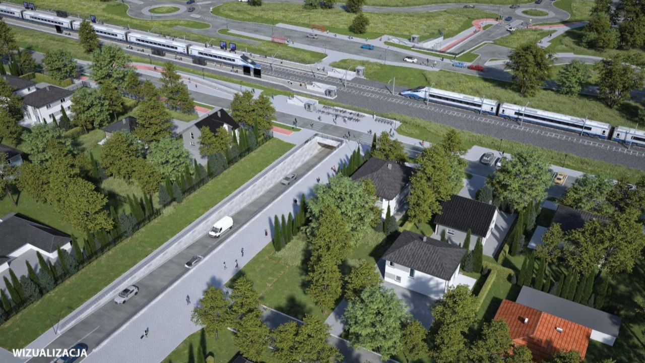 budowa tunelu w Wesołej